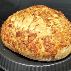 Pan blanco con queso de masa madre