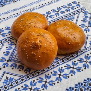 Bollos de hamburguesa