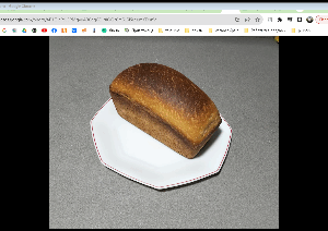 Pan blanco de tostas (con mantequilla y azúcar de masa madre)