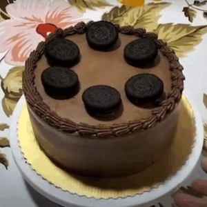 Tarta de chocolate “Platano y Oreo”
