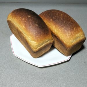 Pan blanco de masa madre de molde